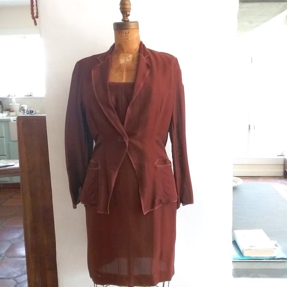 Summer Two-Piece Dress Suit